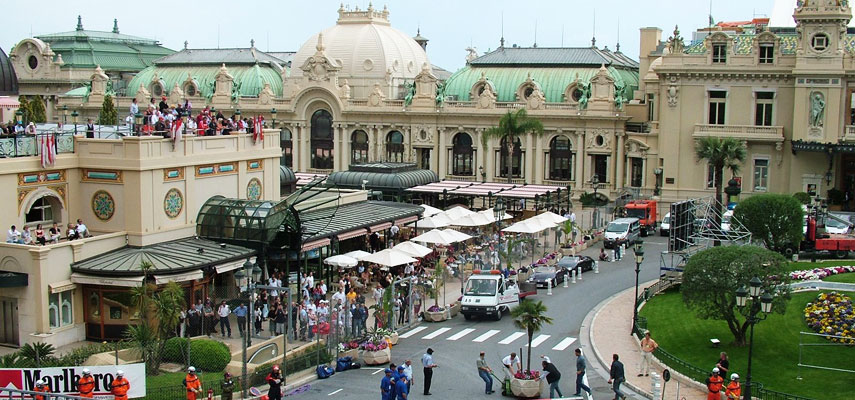 view of the cafe de paris balcony and casino